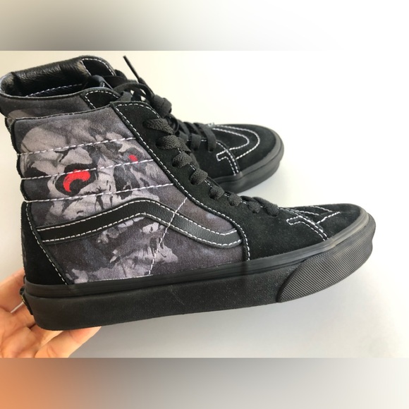 Vans Sk8-Hi 'Midnight Shift Black Skull' Size: US Men 5.0 Women 6.5 EUR 36.5 - Picture 7 of 13